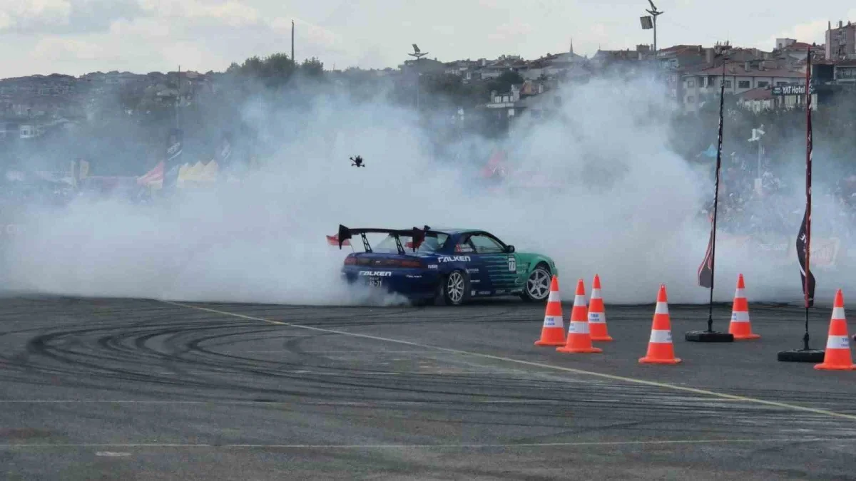 Tekirdağ Tuning ve Drift Festivali'nde 120 araç sahne aldı