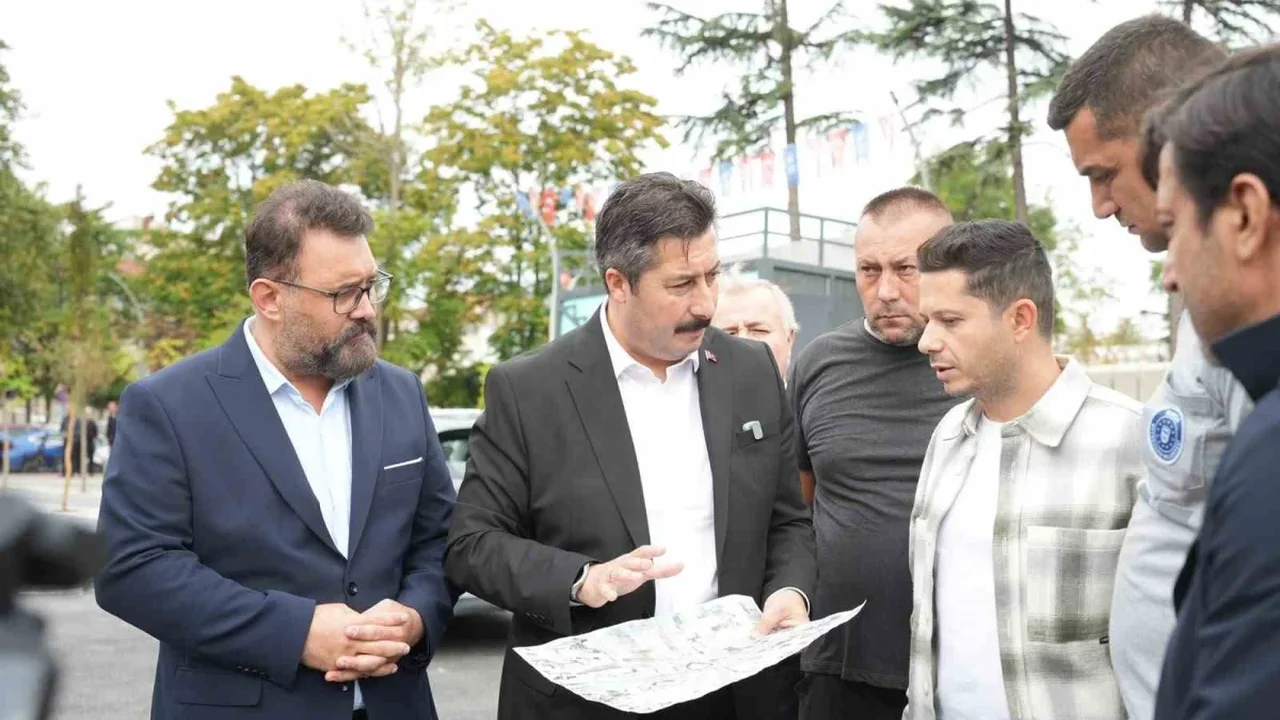 Yenişehir'de ulaşım yatırımları 5 noktada eş zamanlı sürüyor