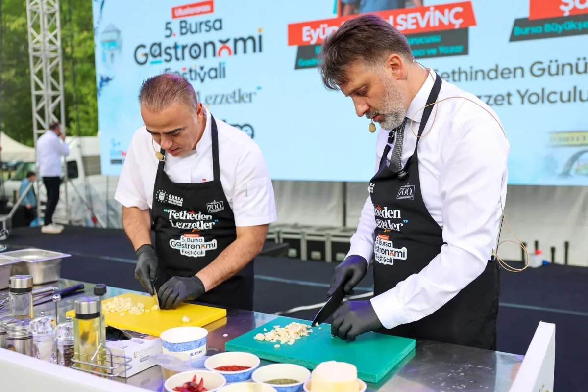 Bursa Gastronomi Festivali'nde 165 stant ve üç gün etkinlik