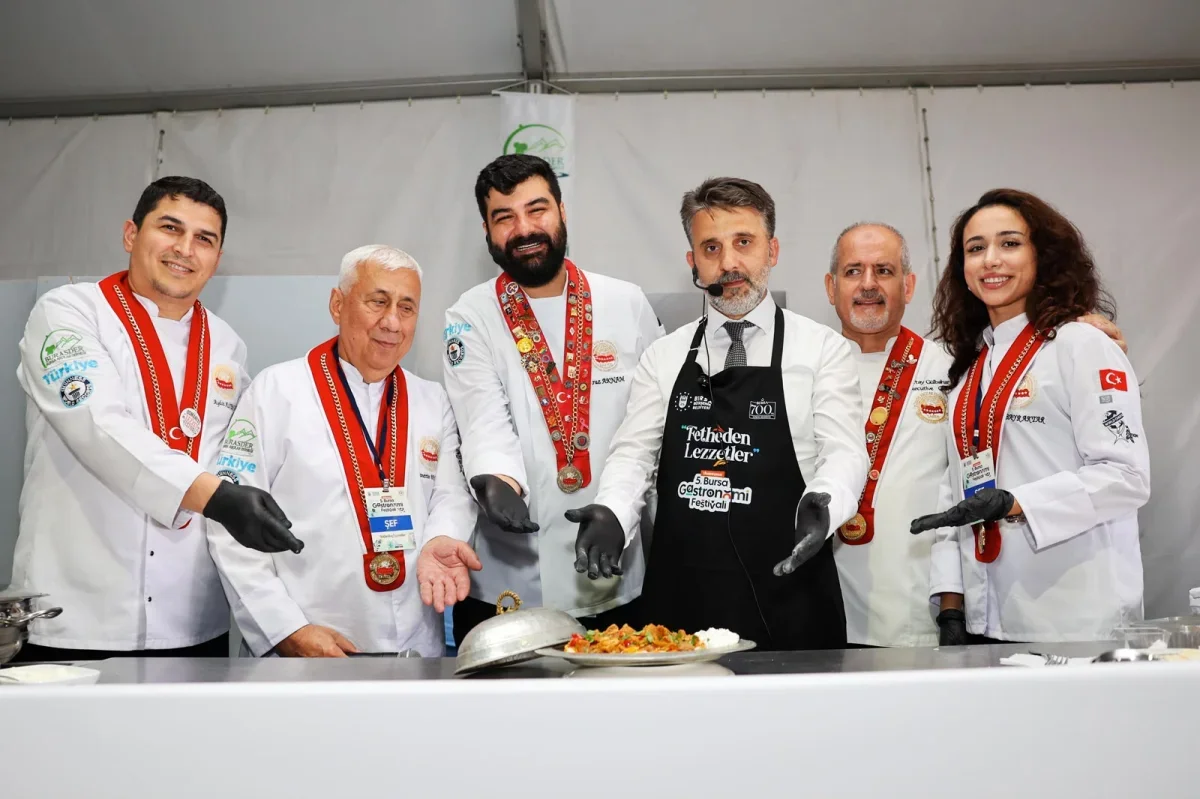 Bursa Gastronomi Festivali'nde 165 stant ve üç gün etkinlik