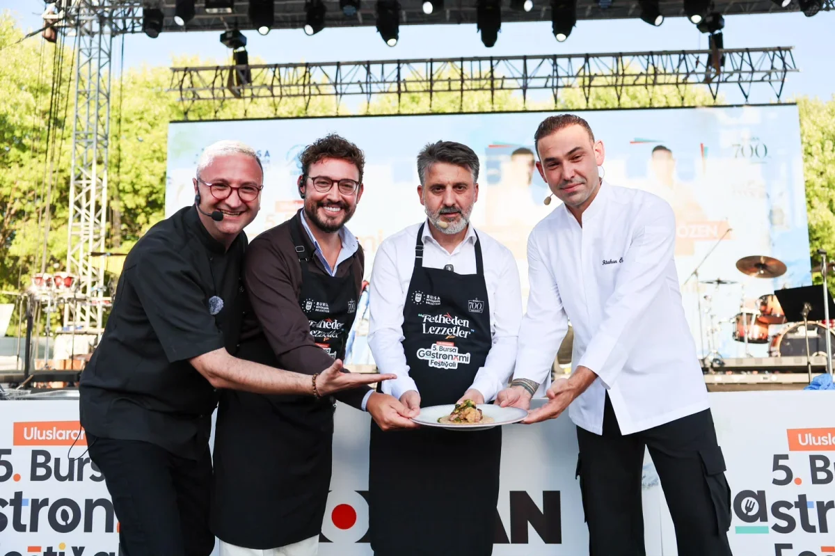 Bursa Gastronomi Festivali'nde 165 stant ve üç gün etkinlik