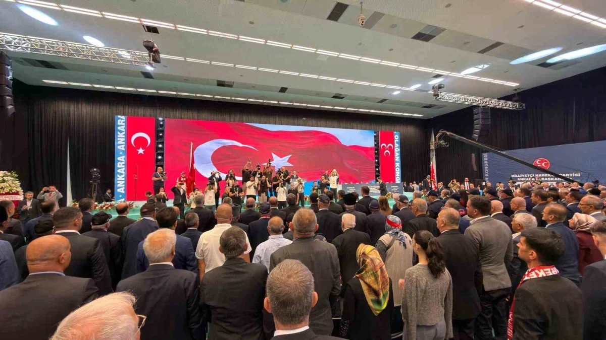 Alparslan Doğan, MHP Ankara İl Başkanlığına yeniden seçildi
