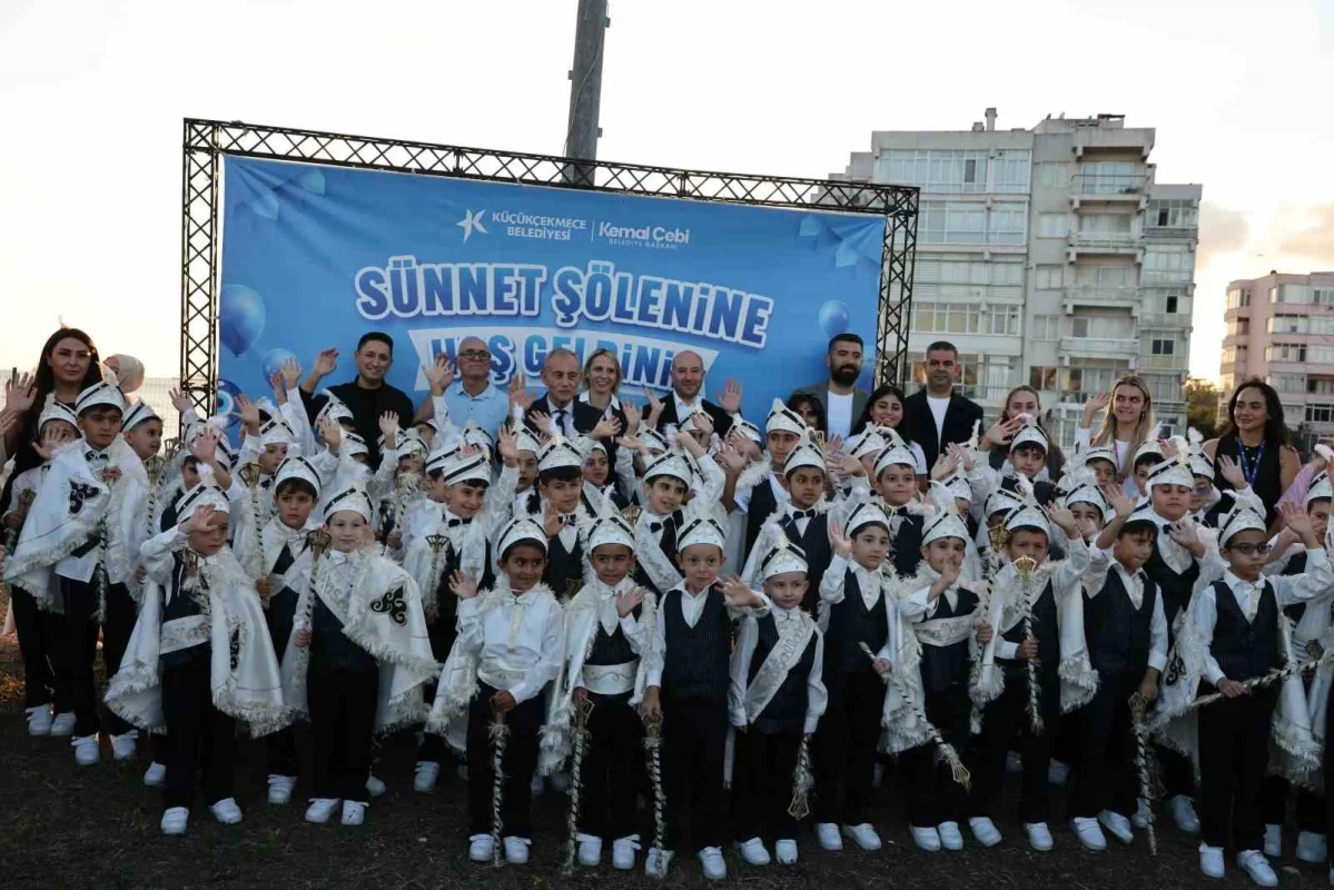 Küçükçekmece Toplu Sünnet Şöleni'nde 151 çocuk eğlendi