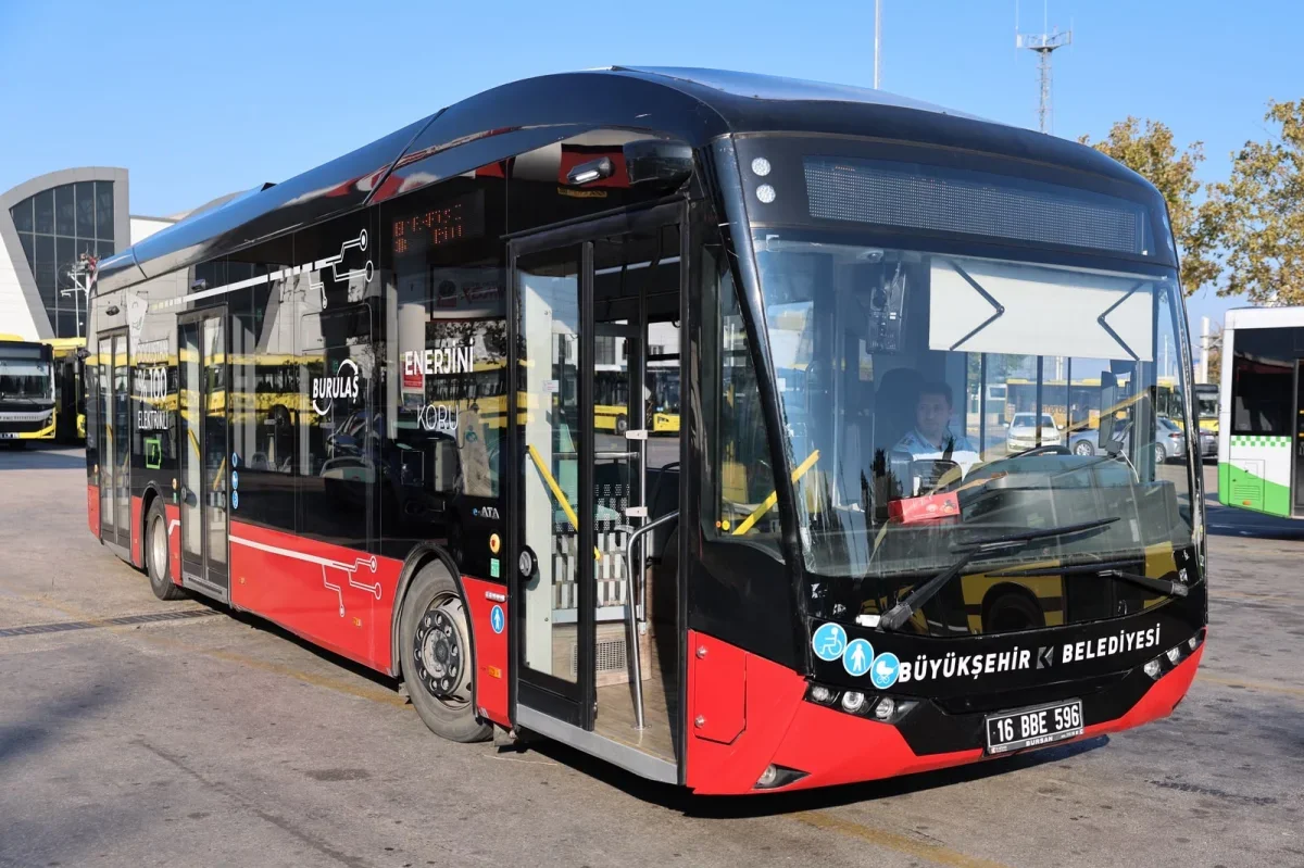 Bursa'da elektrikli otobüs sayısı 2027'de 54'e çıkacak
