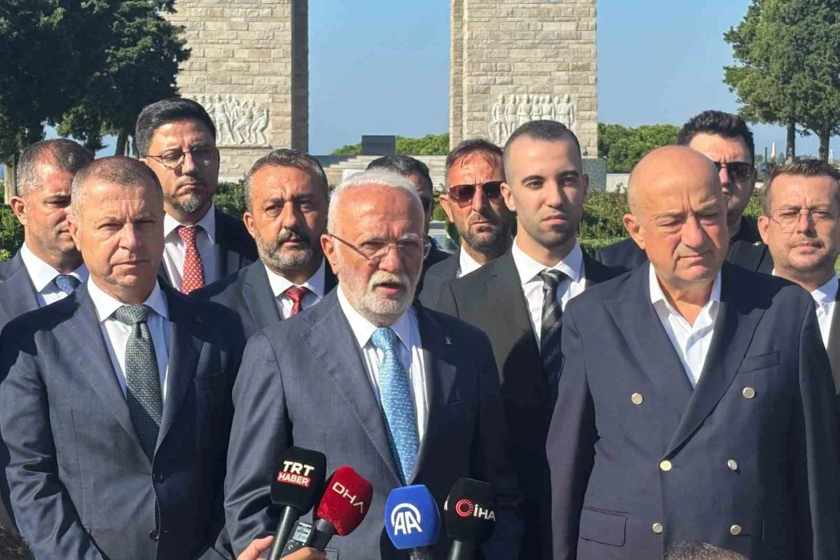 Mustafa Elitaş'tan Çanakkale'de Terörsüz Türkiye mesajı