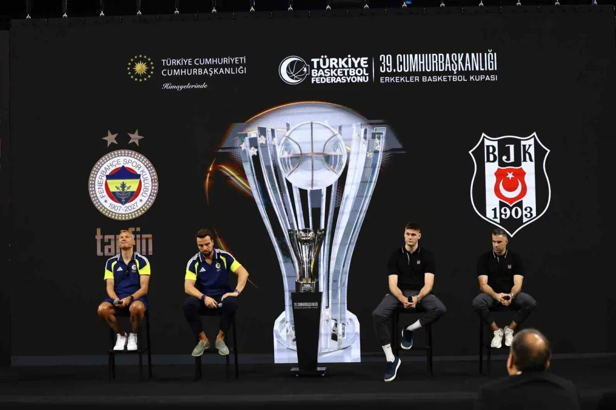 39. Erkekler Cumhurbaşkanlığı Kupası'nda Fenerbahçe-Beşiktaş derbisi