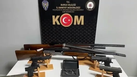 Bursa'da suç örgütlerine operasyon: 10 şüpheliden 1'i tutuklandı