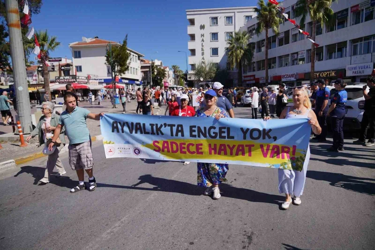 Ayvalık Engelliler Şenlikleri başladı: 200 özel birey konuk