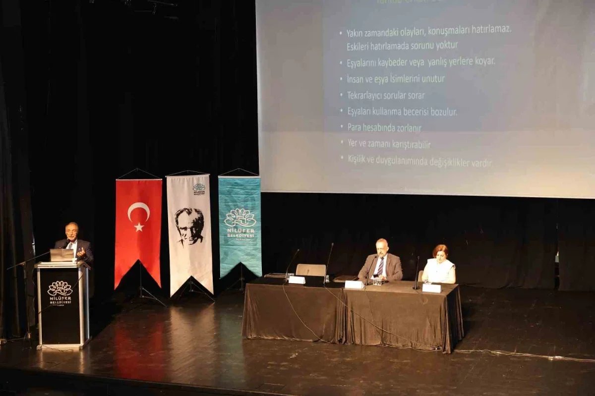 Alzheimer semineri Nilüfer'de teşhis ve bakım sürecini anlattı