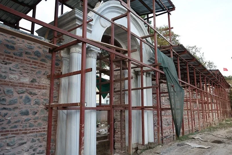 Sadabad Sarayı restorasyonunda son aşama Kağıthane'de