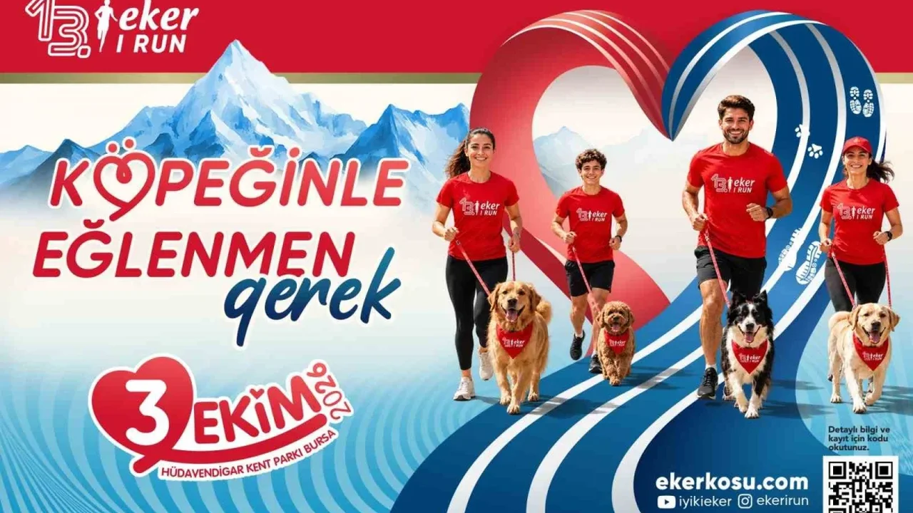 Eker I Run Köpeğin İle Koş, 3 Ekim'de Bursa'da başlıyor