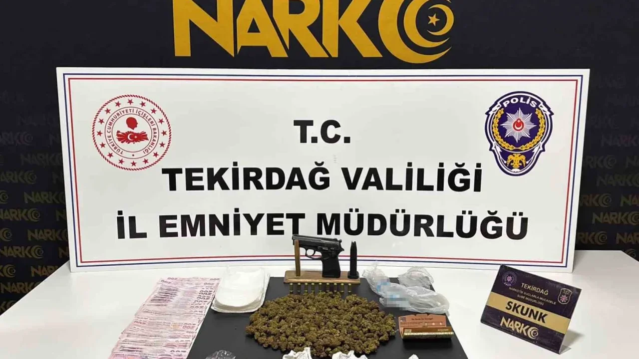 Tekirdağ uyuşturucu operasyonu: 220 şüpheliye adli işlem