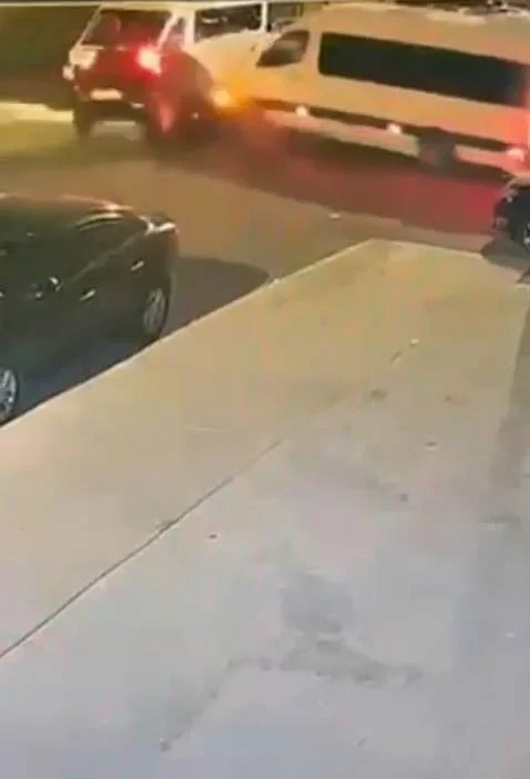 Çerkezköy'de alkollü sürücünün karıştığı kaza güvenlik kamerasında