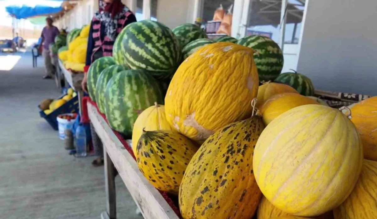 Ahievrenli kadın üreticiler ürünlerini yöresel pazarda satıyor
