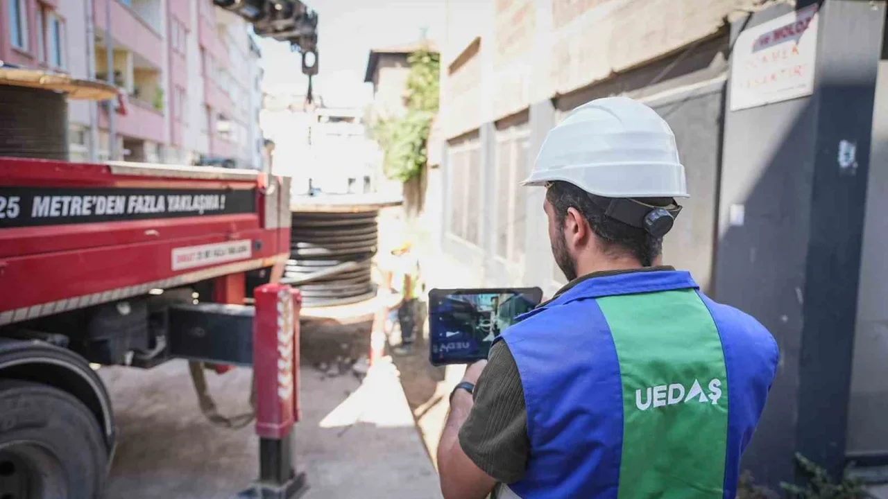 UEDAŞ'tan Güney Marmara'da 158 noktada enerji altyapı yatırımı