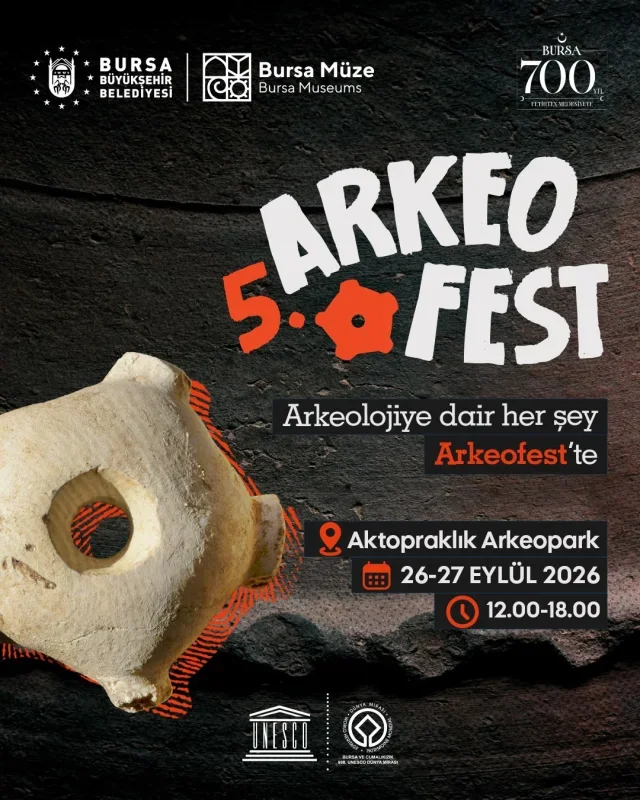Bursa Arkeofest 2026, Aktopraklık Höyük'te 26 Eylül'de başlıyor