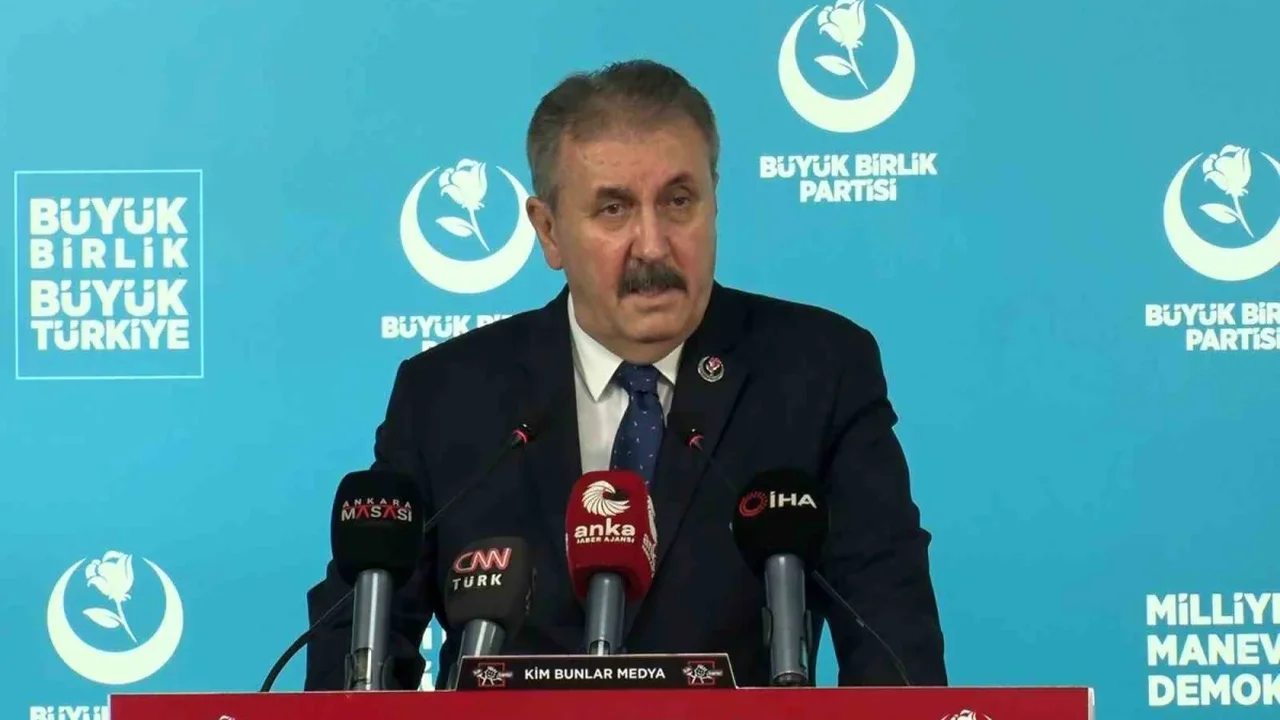 Mustafa Destici'den Terörsüz Türkiye ve Turgutlu açıklaması