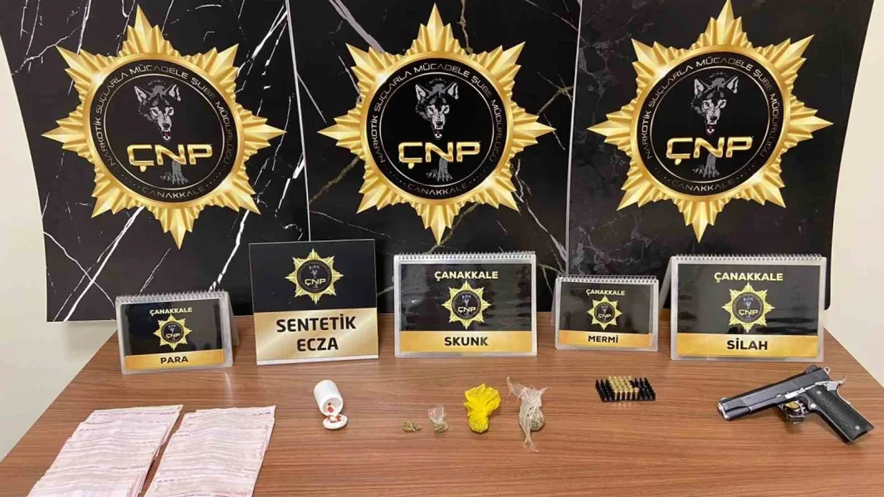 Çanakkale'de huzur uygulaması: 8 şüpheli tutuklandı