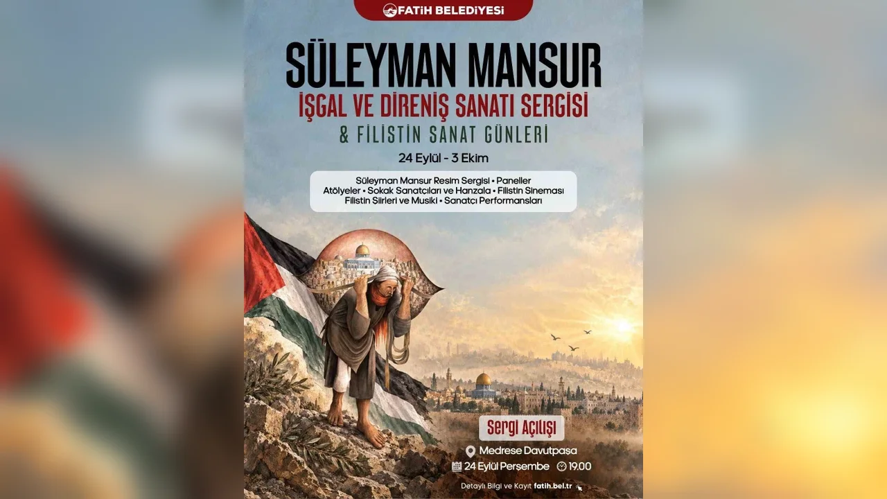 Süleyman Mansur sergisi Fatih'te 24 Eylül'de açılıyor