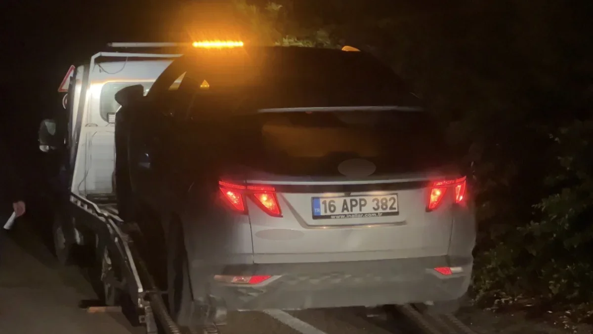 Bursa'da 200 promil alkollü sürücü 40 kilometre kaçtı