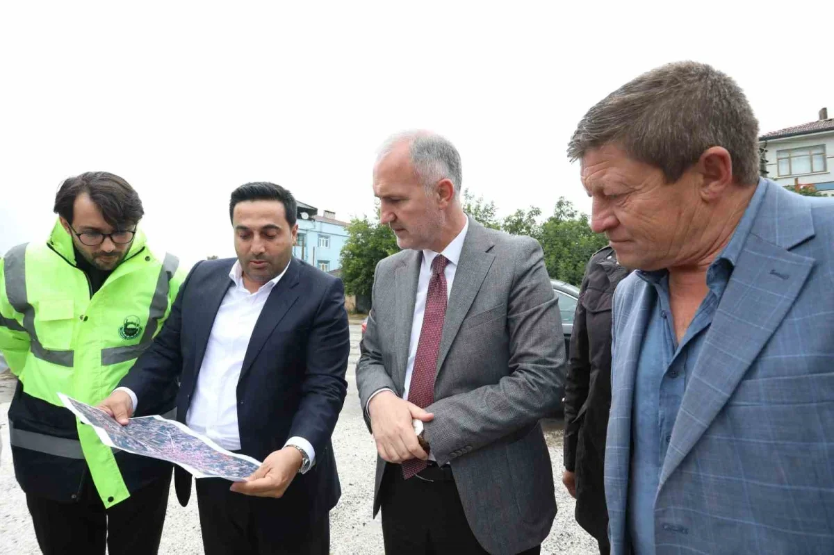 İnegöl Kurşunlu'da 8 sokağa 1300 metre sathi kaplama