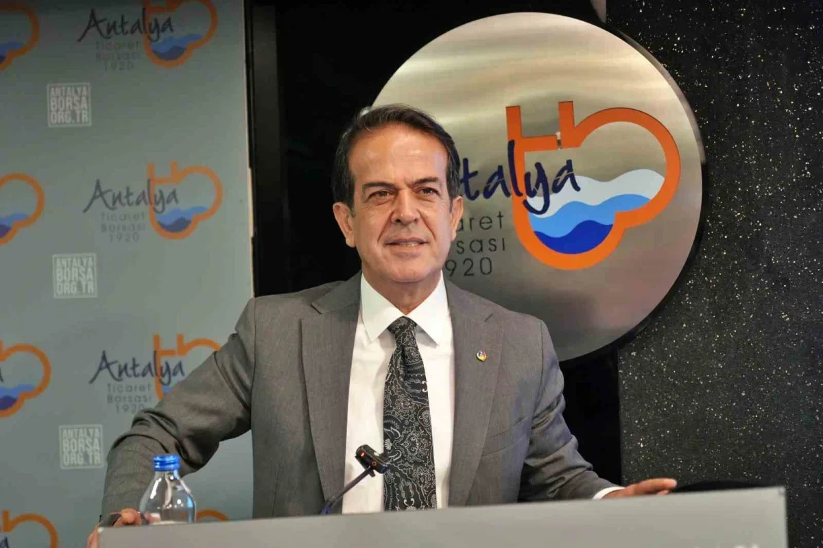 Antalya Ticaret Borsası'nda üretici ve gıda arzı uyarısı