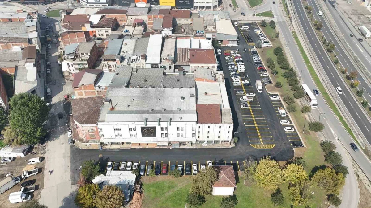 İnegöl'de mobilya sanayisine 165 araçlık yeni otopark