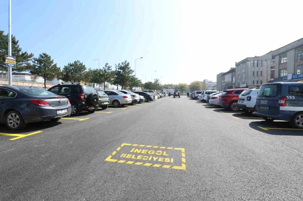 İnegöl'de mobilya sanayisine 165 araçlık yeni otopark
