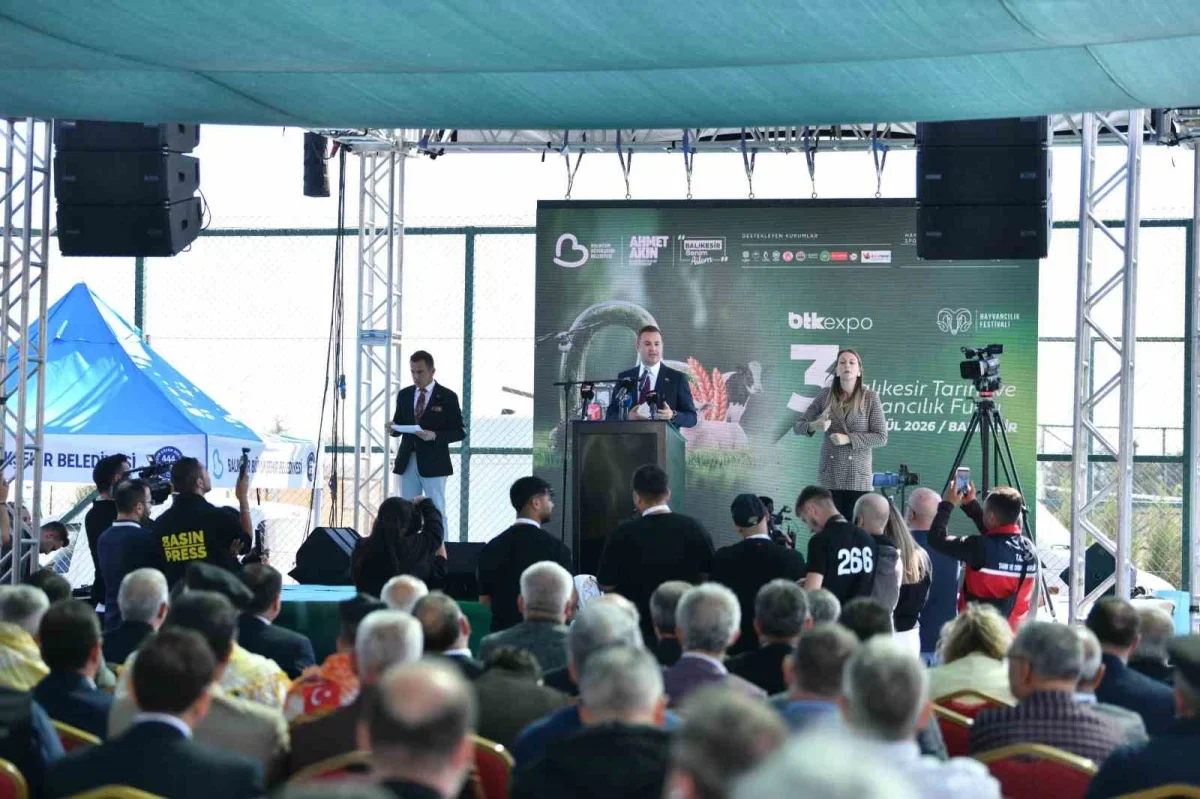 Balıkesir Tarım ve Hayvancılık Fuarı 350 markayla açıldı