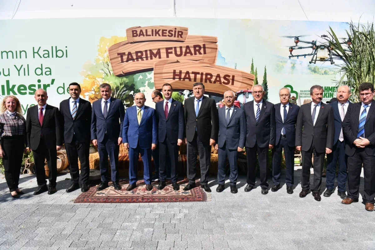 Balıkesir Tarım ve Hayvancılık Fuarı 350 markayla açıldı