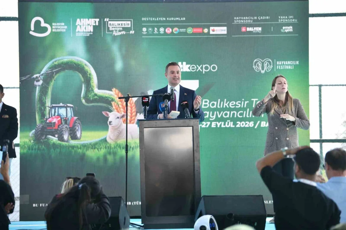 Balıkesir Tarım ve Hayvancılık Fuarı 350 markayla açıldı