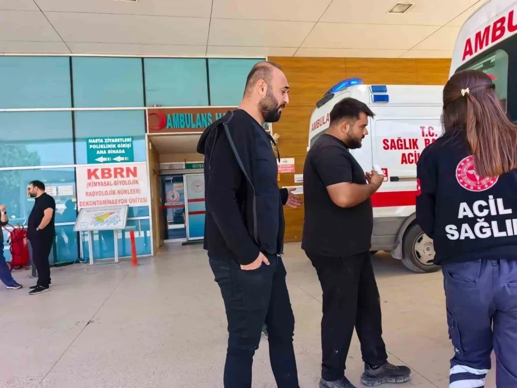 İnegöl'de iş kazası: İşçinin kopan parmağı buzda korundu