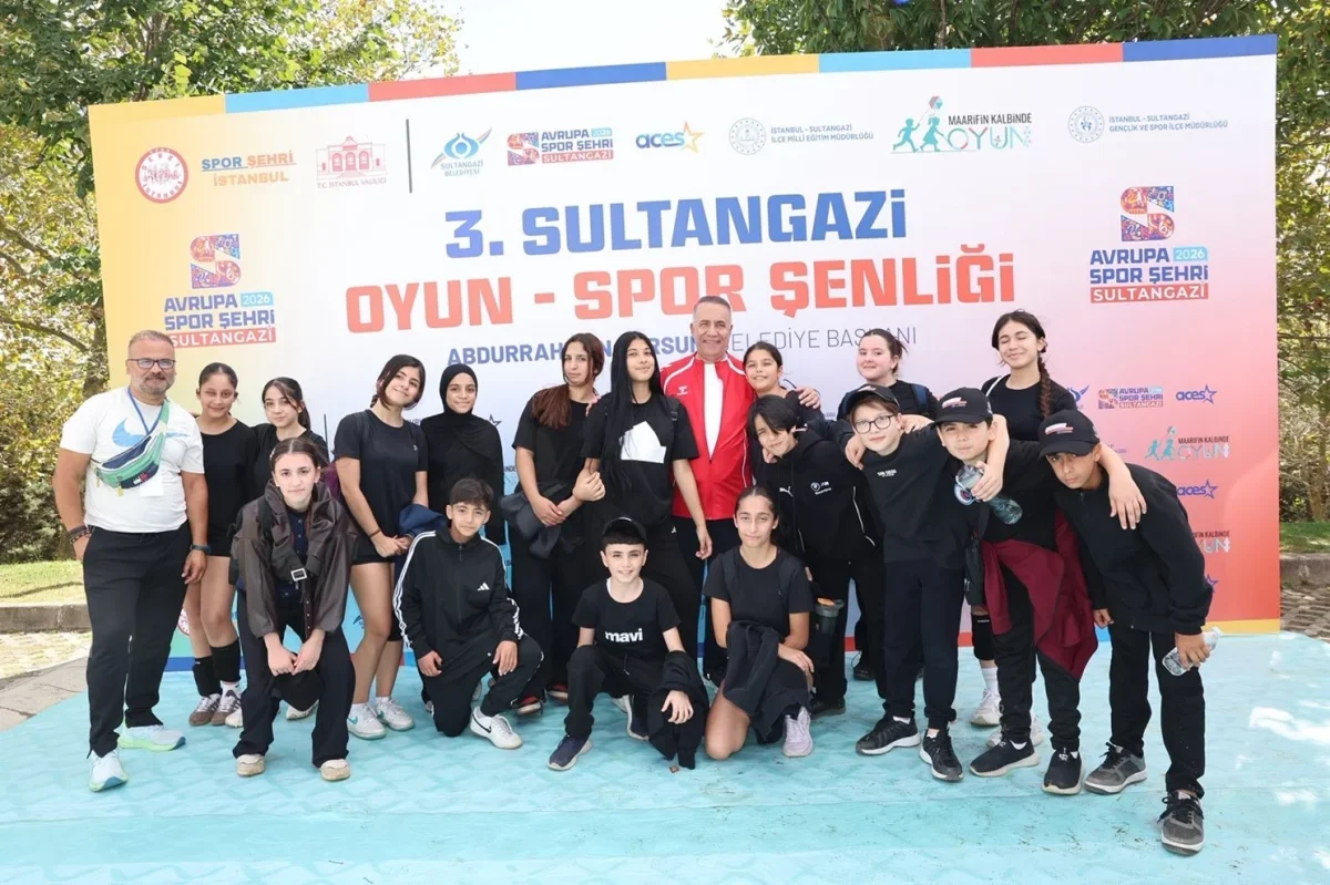 Sultangazi Spor Şenliği'nde 19 branşta gençler buluştu