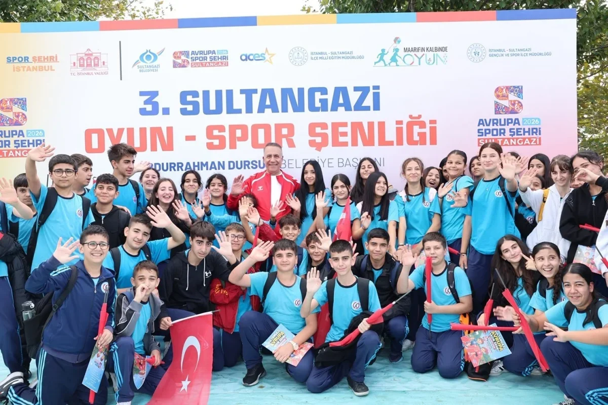 Sultangazi Spor Şenliği'nde 19 branşta gençler buluştu