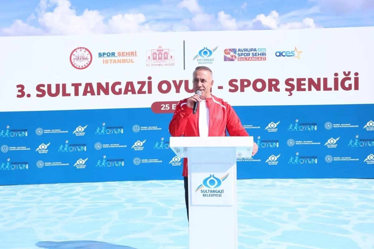 Sultangazi Spor Şenliği'nde 19 branşta gençler buluştu