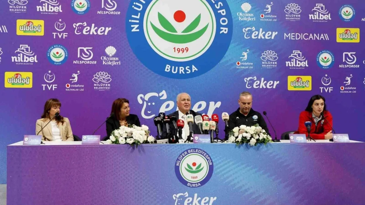 Nilüfer Belediyespor Eker 2026-2027 kadrosunu tanıttı