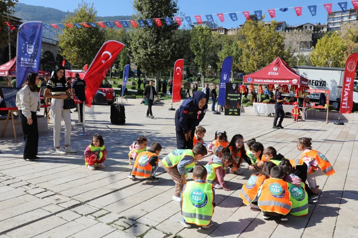 Bursa İtfaiyesi ağustosta 2 bin 480 olaya müdahale etti