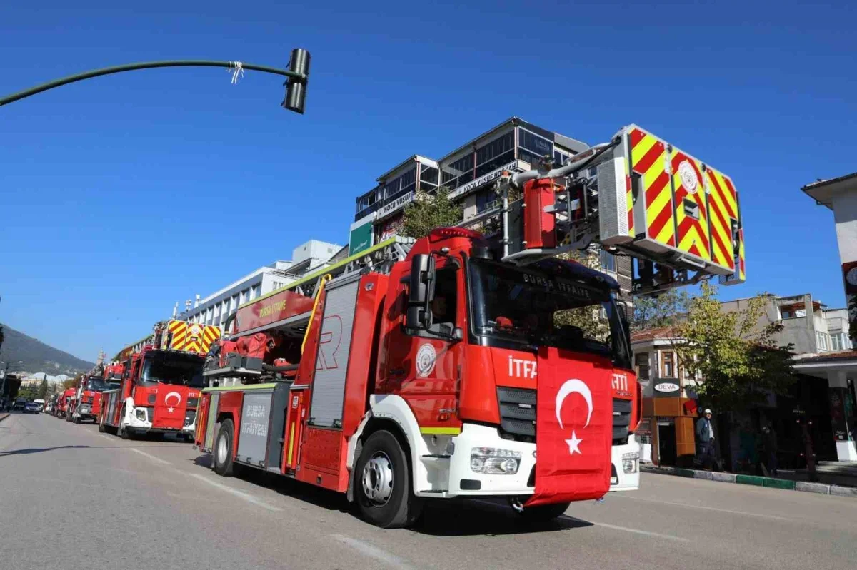 Bursa İtfaiyesi için hedef: Türkiye'ye örnek şehir olmak