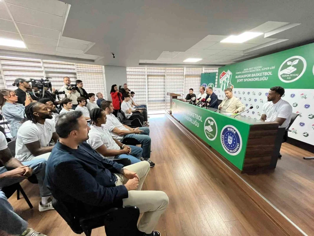 Bursaspor Basketbol'a Tarım ve Peyzaj'dan çifte sponsorluk