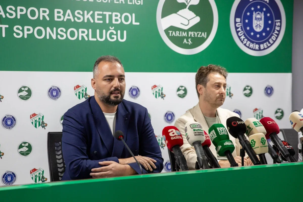 Bursa'da Tarım Peyzaj AŞ, Bursaspor Basketbol'a sponsor oldu