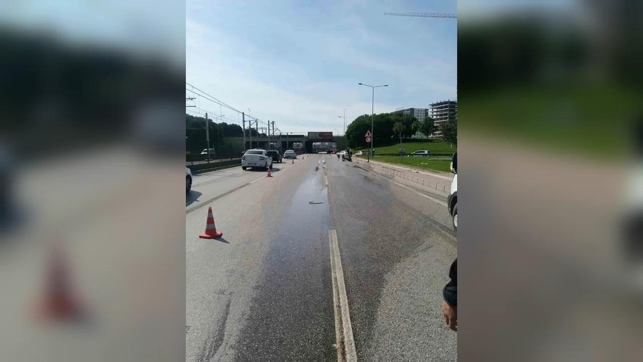 Bursa Nilüfer'de kimyasal madde alarmı: Trafik kilitlendi