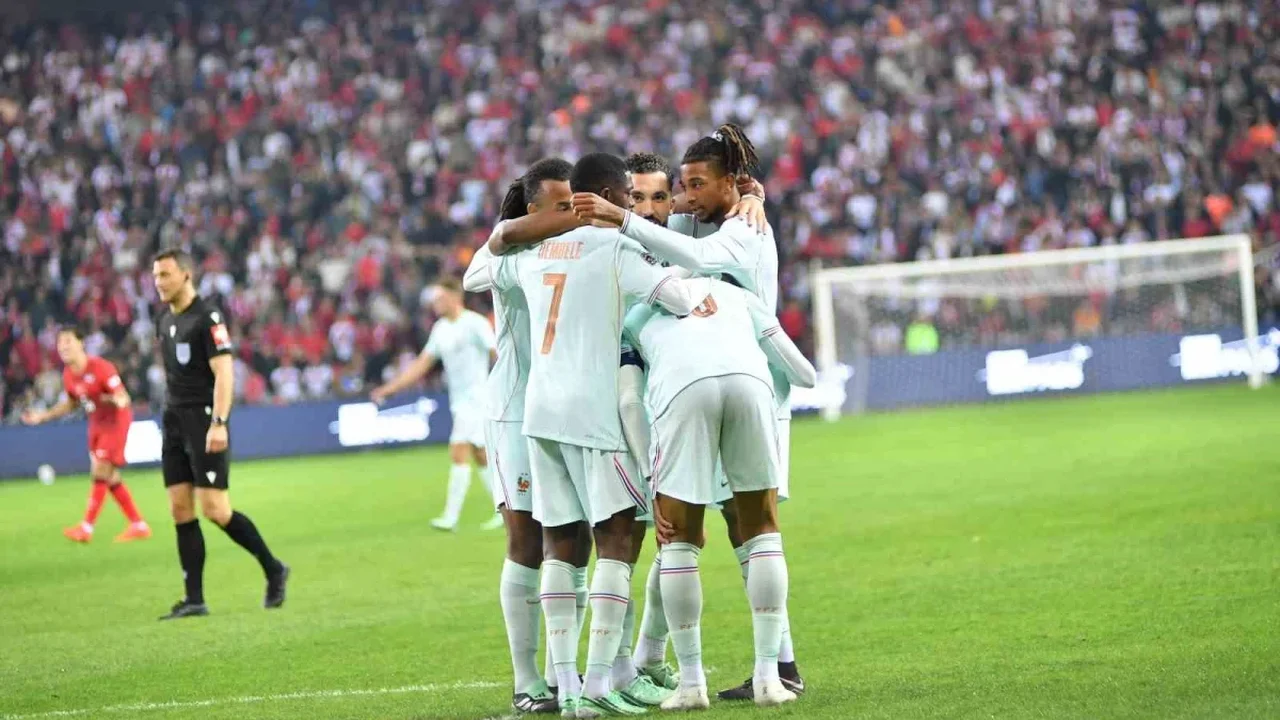 Türkiye-Fransa maçı: Mbappe golüyle Fransa 1-0 kazandı