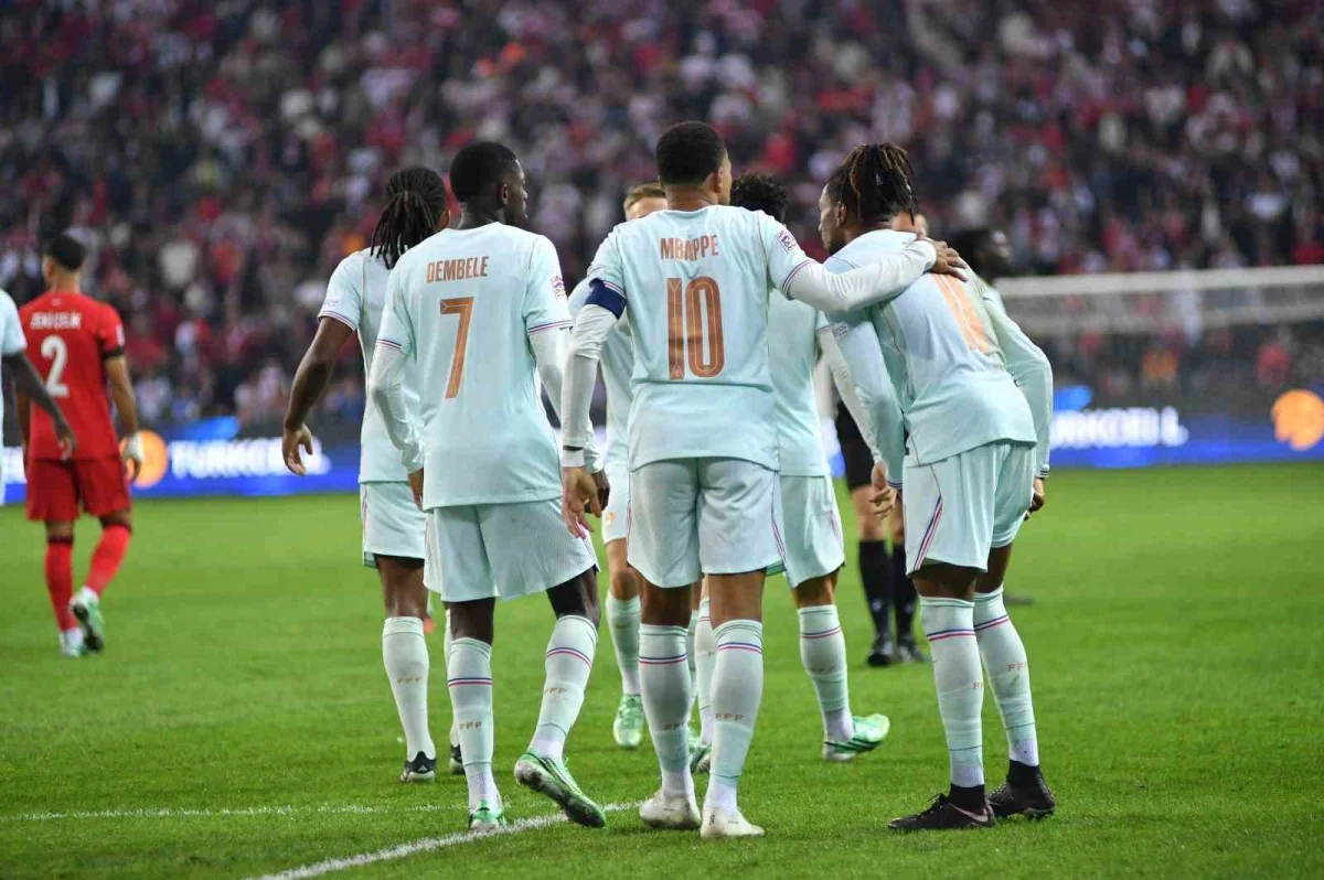 Türkiye-Fransa maçı: Mbappe golüyle Fransa 1-0 kazandı