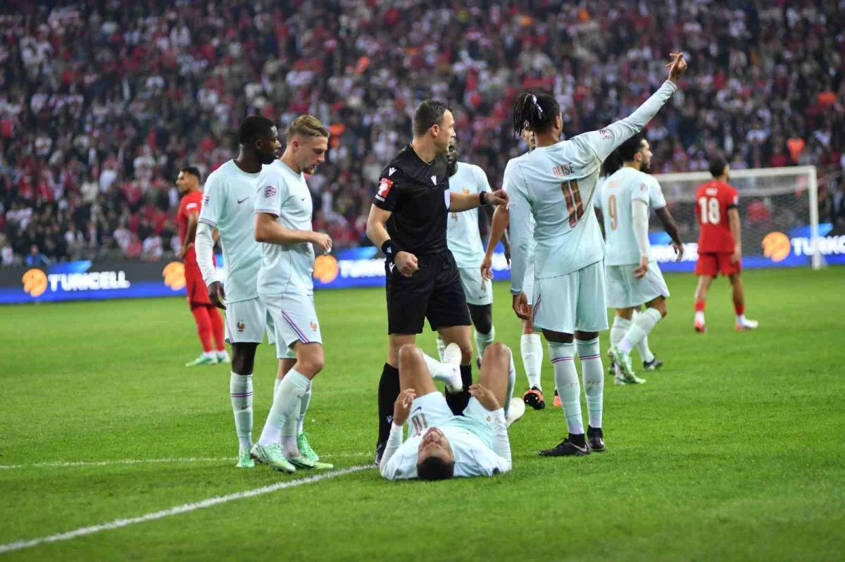 Türkiye-Fransa maçı: Mbappe golüyle Fransa 1-0 kazandı