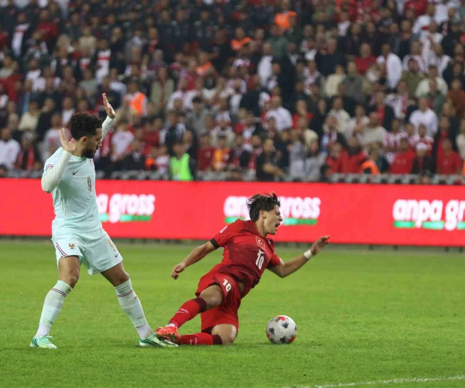 Türkiye-Fransa maçı: Mbappe golüyle Fransa 1-0 kazandı