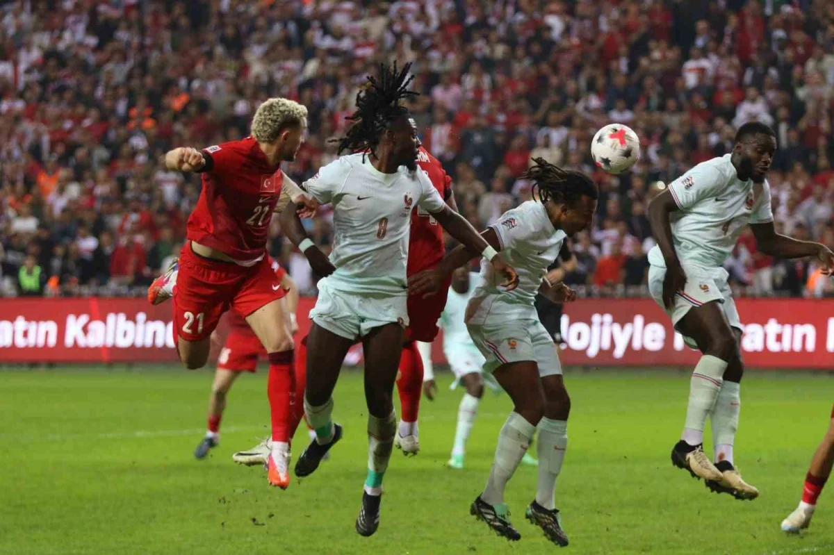 Türkiye-Fransa maçı: Mbappe golüyle Fransa 1-0 kazandı