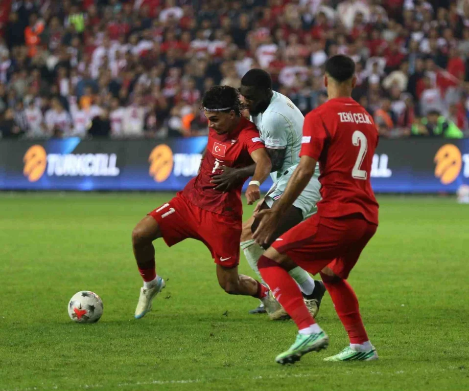 Türkiye-Fransa maçı: Mbappe golüyle Fransa 1-0 kazandı