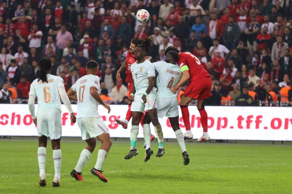 Türkiye-Fransa maçı: Mbappe golüyle Fransa 1-0 kazandı