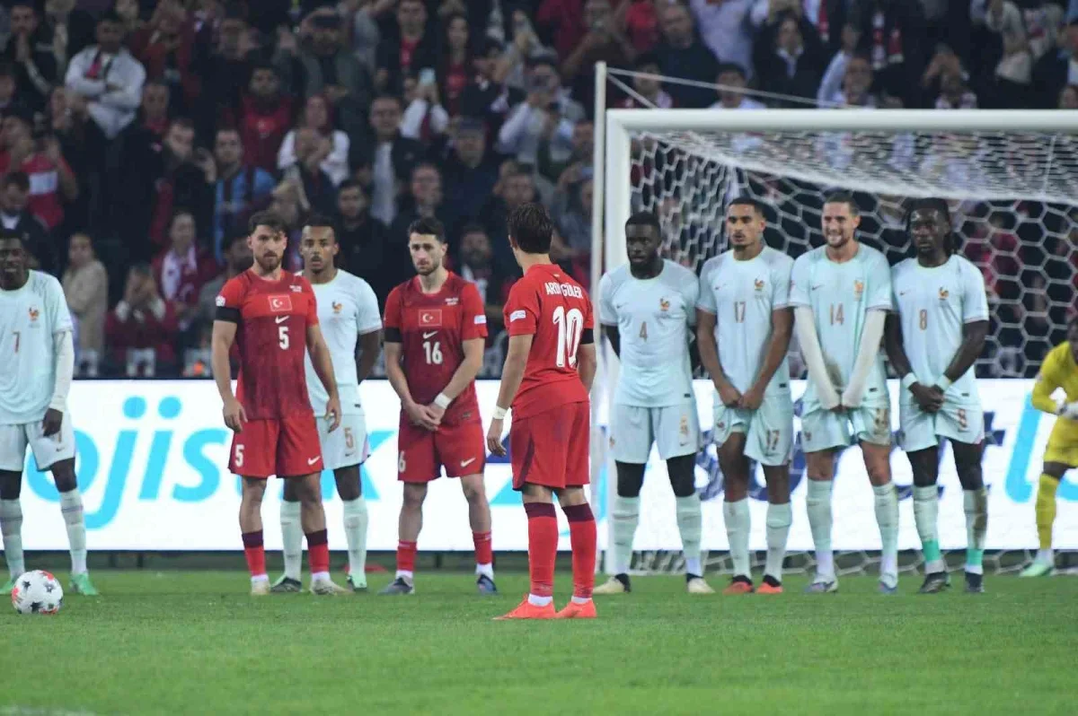 Türkiye-Fransa maçı: Mbappe golüyle Fransa 1-0 kazandı