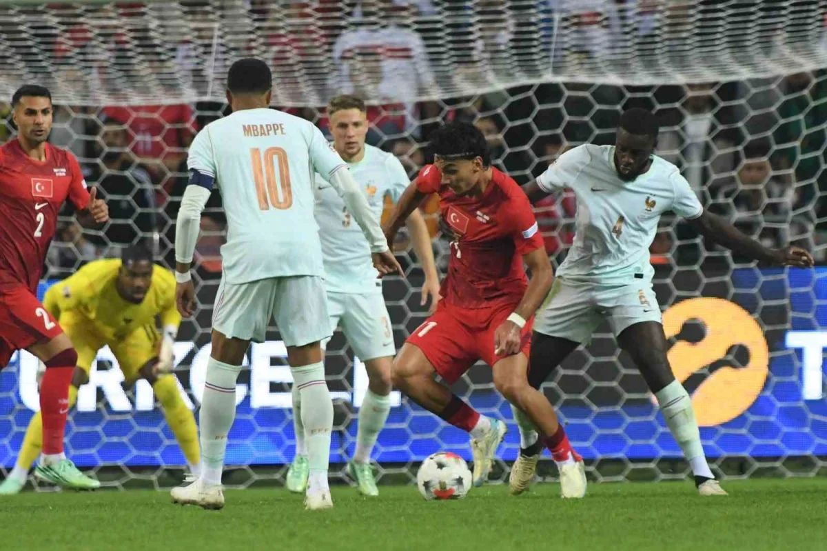 Türkiye-Fransa maçı: Mbappe golüyle Fransa 1-0 kazandı